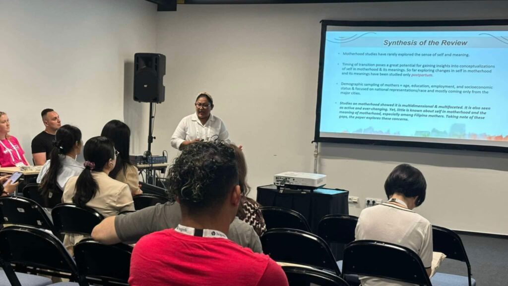 Paper Presentation in an International Conference