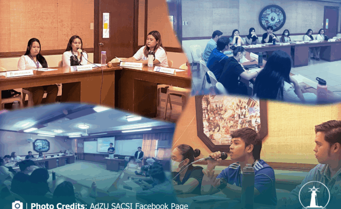 ADZU student-led organizations unveil unity statement on 2nd SONA of PBBM