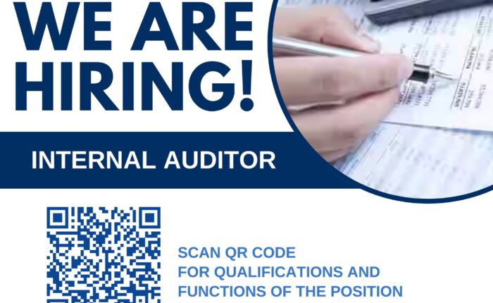 CAREER OPPORTUNITIES | INTERNAL AUDITOR