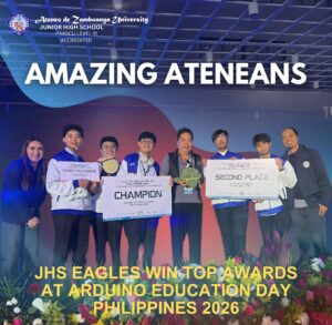 AMAZING ATENEANS | AdZU JHS Eagles Excel at Arduino Education Day Philippines 2026