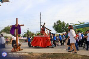 AdZU GS and JHS Hold the Way of the Cross in Lenten Observance