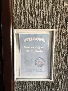 University of St. La Salle Benchmarking Visit