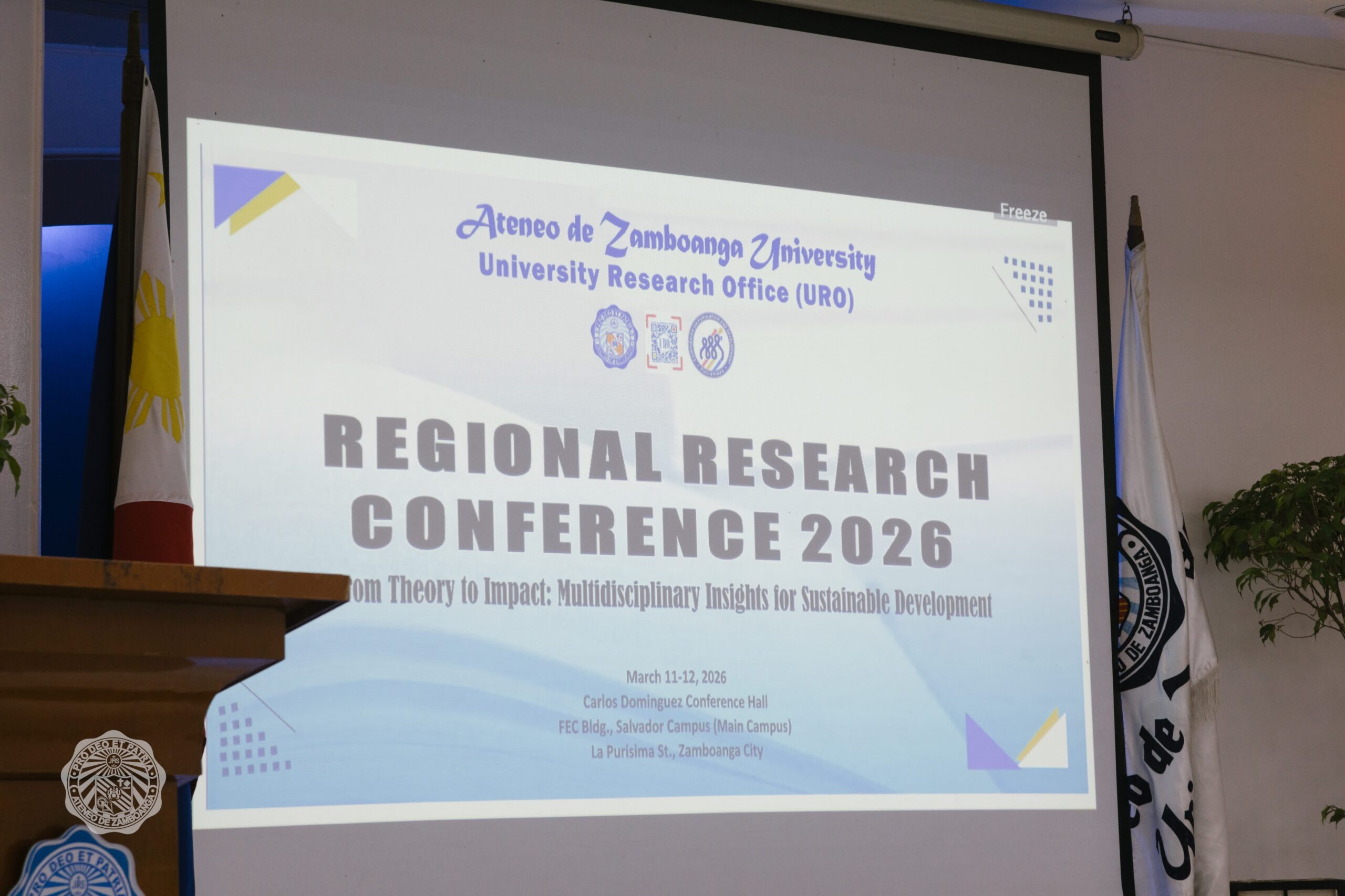 Regional Research Conference 2026: From Theory to Impact: Multidisciplinary Insights for Sustainable Development