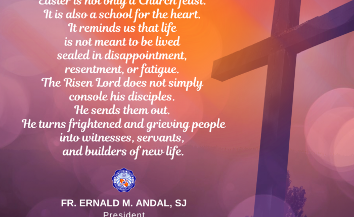 The University President’s Easter Message to the AdZU Community