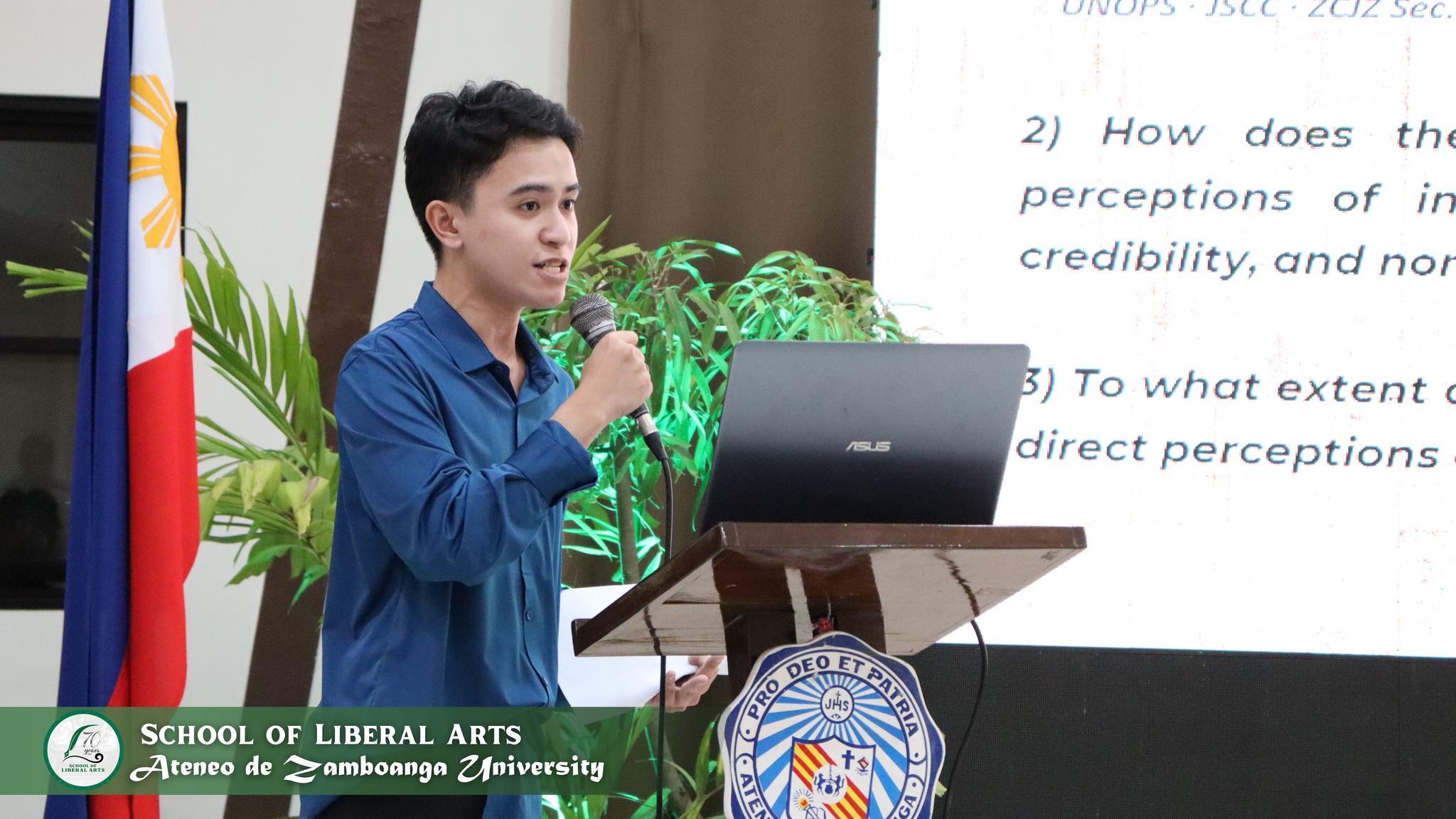 AdZU SLA Holds 13th Undergraduate Best Papers Presentations and 4th Research Colloquium, Driving Real-World Impact