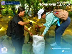 AdZU GRADE SCHOOL JOINS ZCWD RIVER CLEAN-UP IN STEWARDSHIP OF CREATION